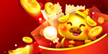 BB Golden Pig-Golden Pig Flips Coins for Fortune-undefined