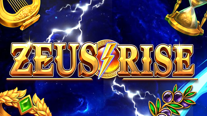 Zeus Rise-The miracle appears and spins again, with the special reel multiplying rewards.-670x376